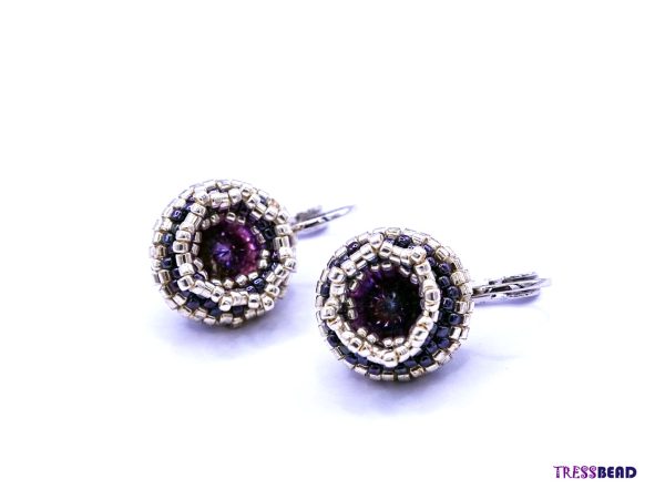 Amethyst-Rivoli-Beaded-Earrings