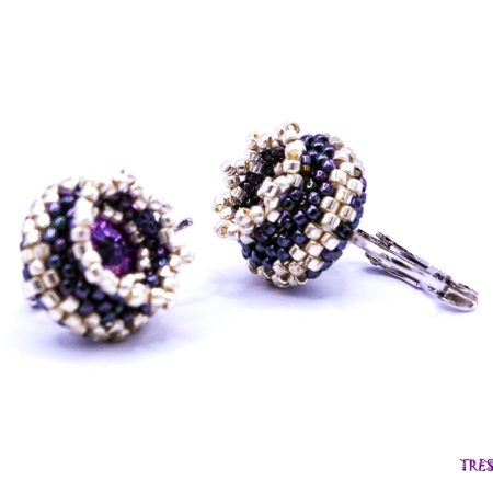 Amethyst-Rivoli-Beaded-Earrings