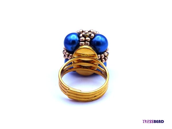 Royal Style Beaded Ring - Image 4