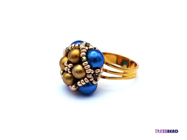 Royal Style Beaded Ring