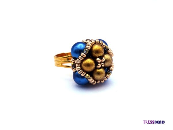 Royal Style Beaded Ring - Image 3