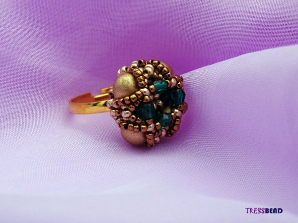 Elegant Style Beaded Ring - Image 2