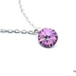 Amethyst Rivoli Pendant Necklace