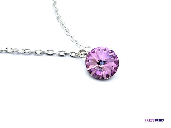 Amethyst Rivoli Pendant Necklace