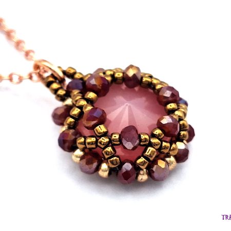 Charming Beaded Pendant Necklace