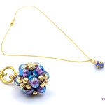 Charming Beaded Bead Pendant