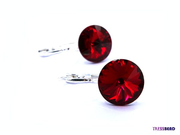 Siam Rivoli Earrings - Image 3