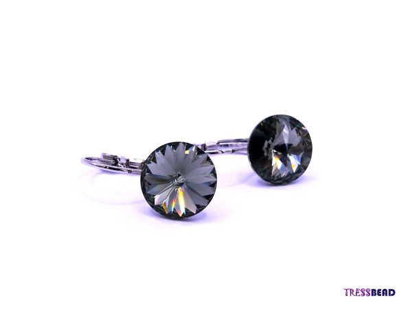 Black Diamond Rivoli Earrings - Image 4