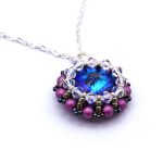 Captivating Beaded Pendant Necklace