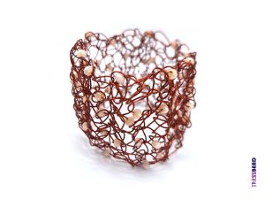 crochet-wire-bead-bracelet