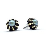 pearl-stud-beaded-earrings