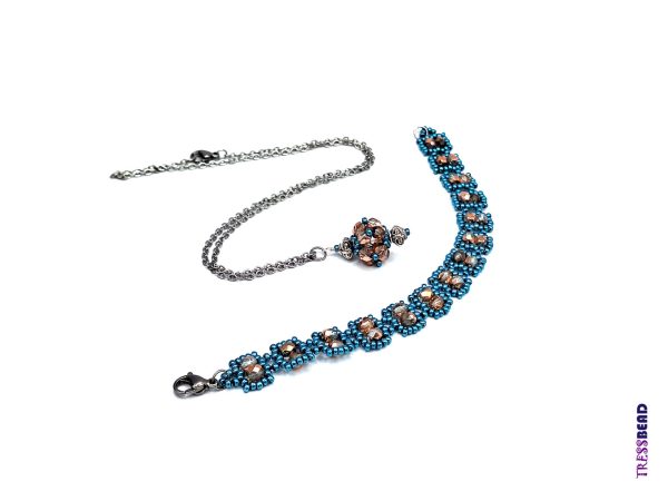 petrol-beaded-jewelry-set