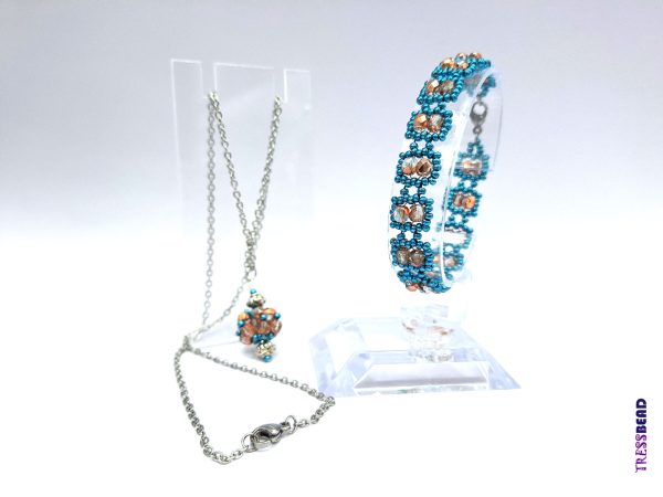 petrol-beaded-jewelry-set