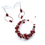 red-wire-crochet-bracelet