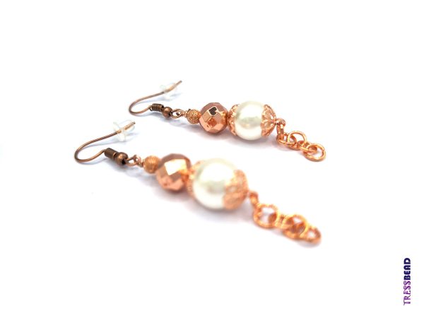 rose-gold-dangle-earrings