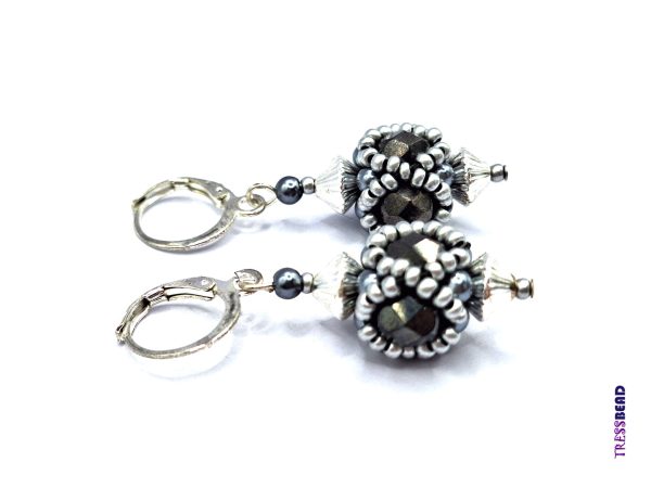 black-beaded-drop-earrings