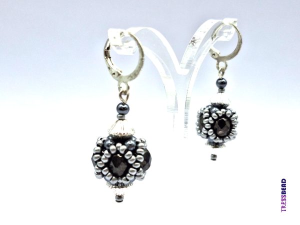 black-beaded-drop-earrings